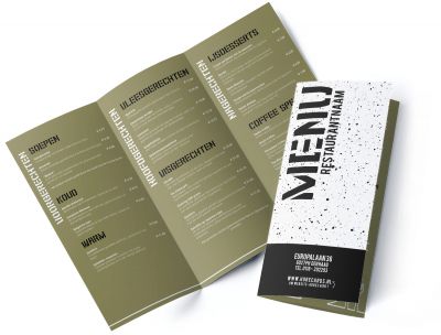 Menukaart Green Army